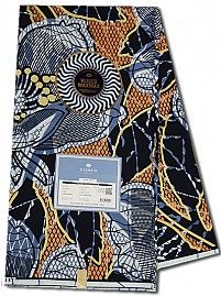 Vlisco Limited Edition Fabric | Vlisco with Gold Thread