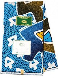 Vlisco Embellished Holland Wax Print | Vlisco Fabric